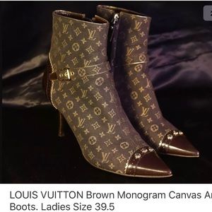 LV ankle boots